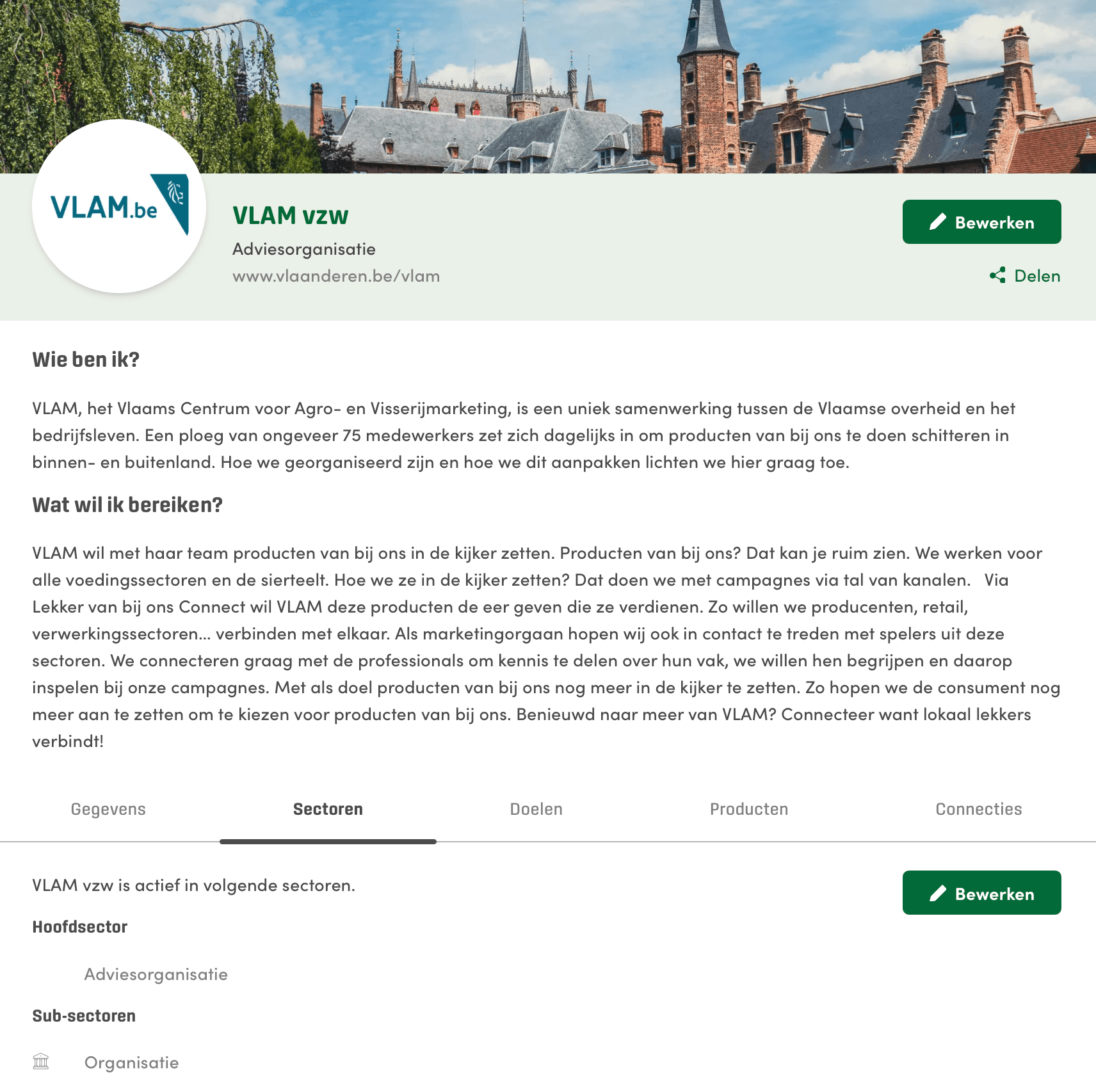 VLAM vzw Connect